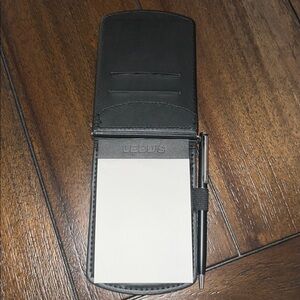 VCA Animal Hospitals Faux Leather Notepad Pen Pocket Organizer